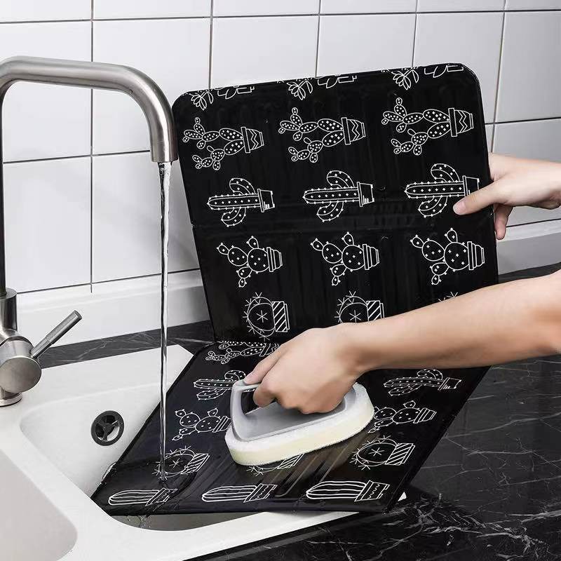 TBOSS Penutup Pelindung Kompor Anti Cipratan Anti Api Aluminium Untuk Dapur