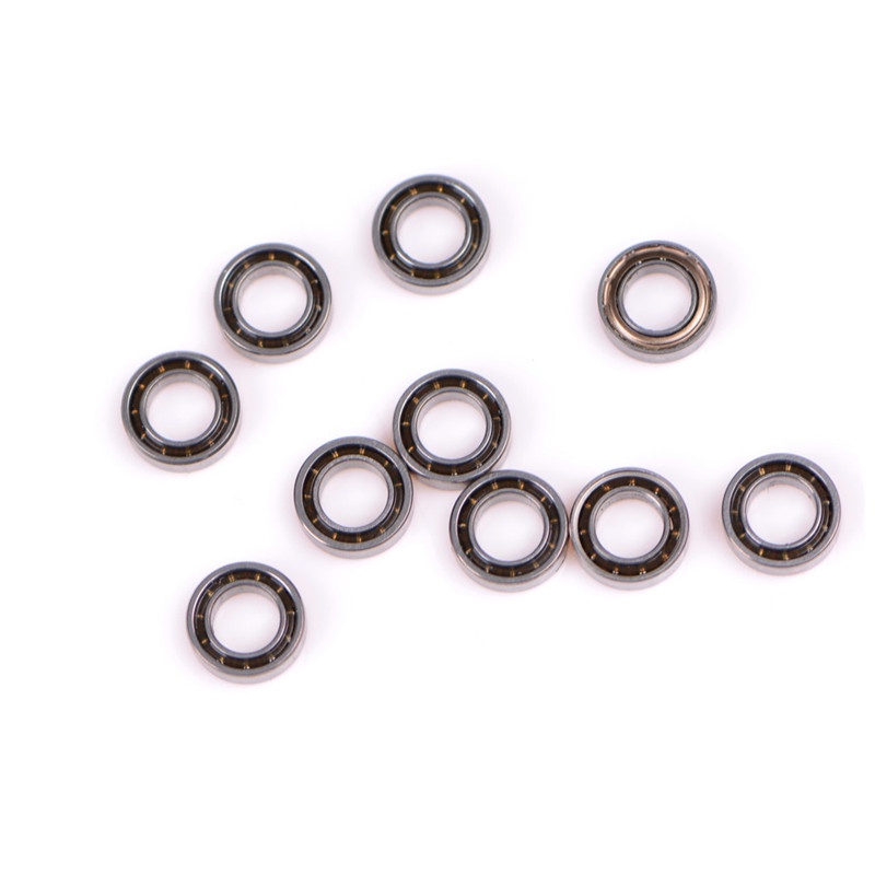 &lt; E2id &amp; &gt; 10pcs Mr74z Miniatur Bola Bearing 4x7 X 2mm Untuk Fidget Spinner