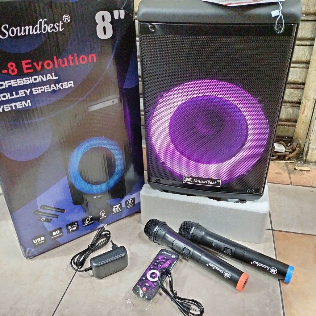 Speaker Sound Best Evolution F8 8 Inch