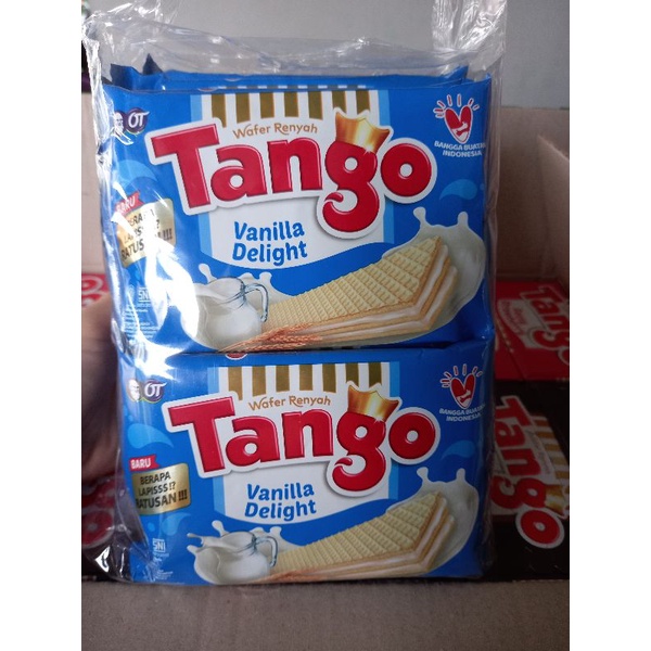 

tango wafer rasa vanilla 39gr (39gr x 10pcs x pack)