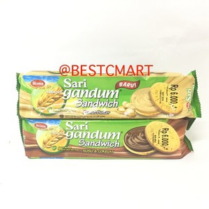 

BISKUIT ROMA SARI GANDUM SANDWICH 115 GR