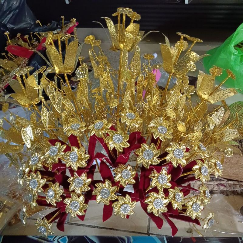 Sunting adat Palembang/beringin pengantin Palembang