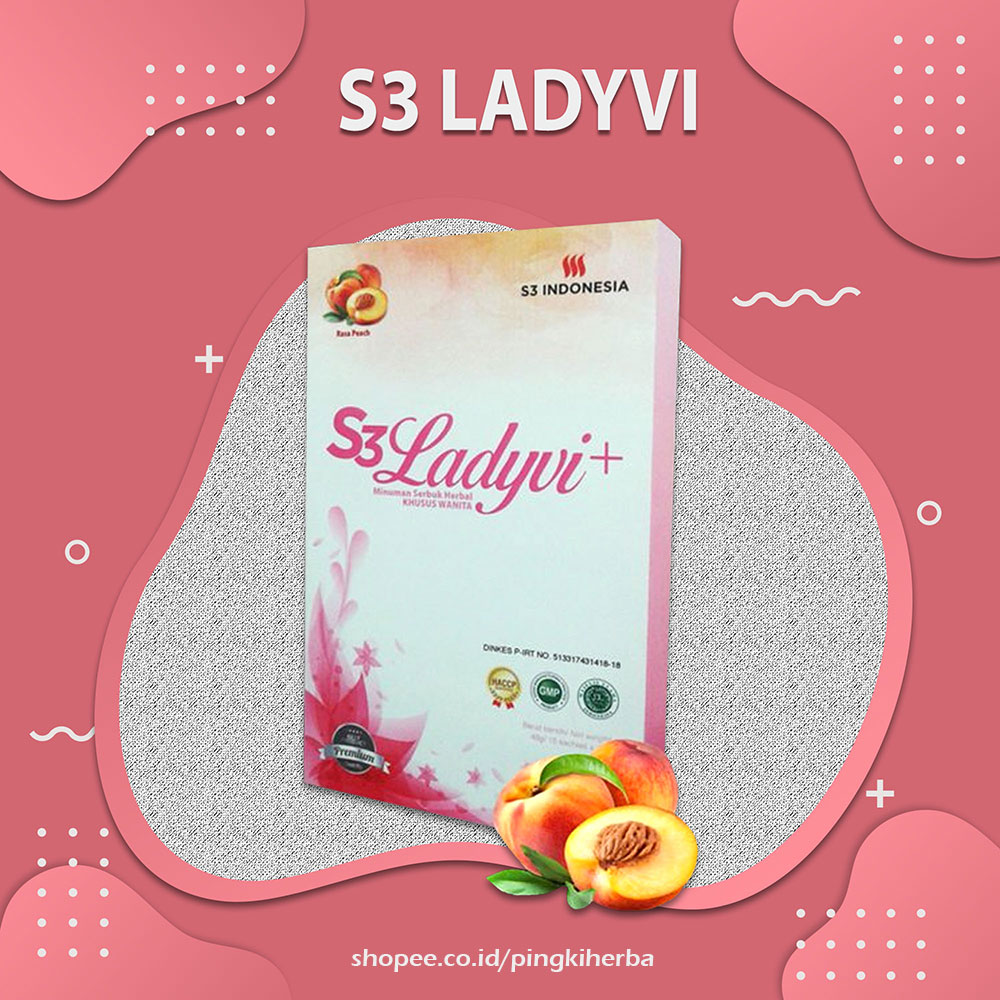 S3 LADYVI GURAH VAGINA, JAMU VAGINA ISI 15 SACHET- TELARIS untuk Kewanitaan Miss V