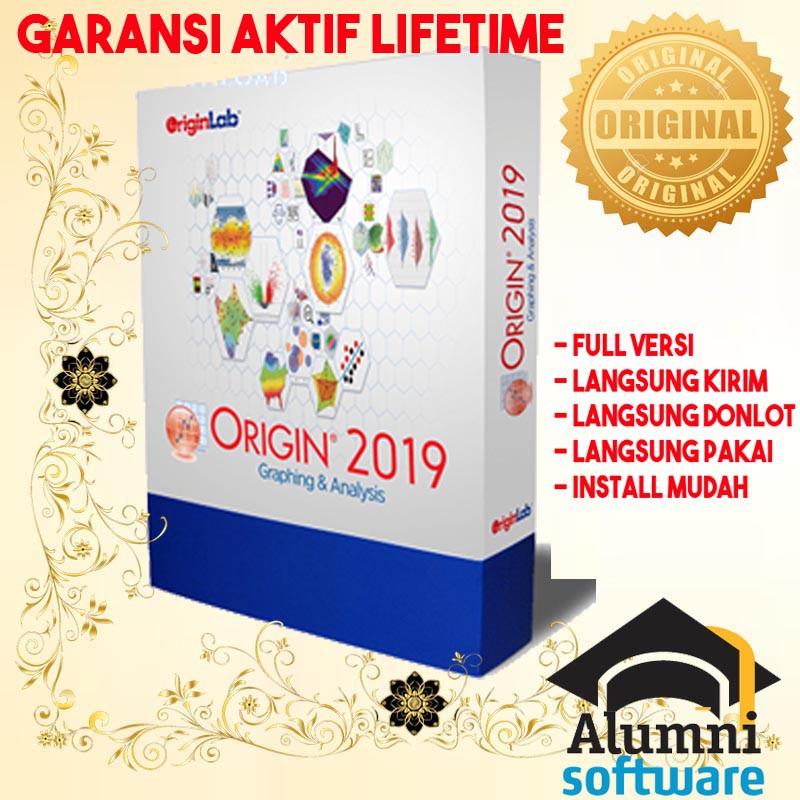 [FULL VERSION] OriginLab 2019b Statistics Software - GARANSI AKTIVASI