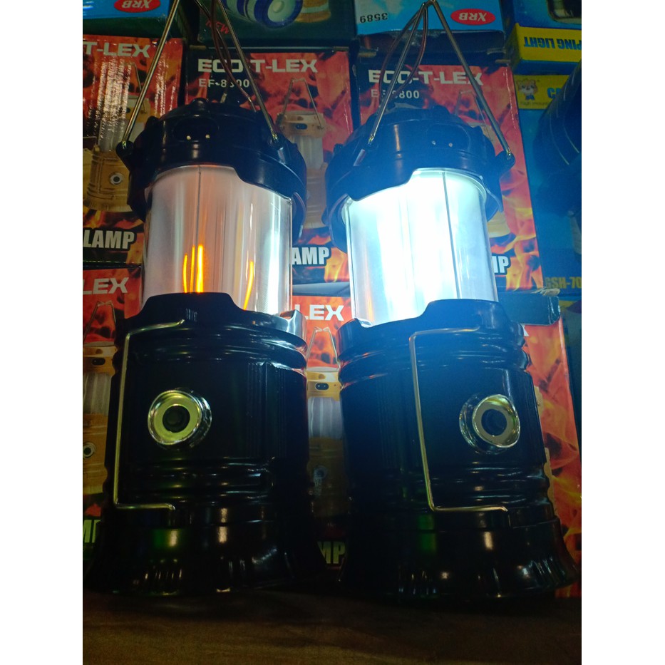 Lampu Lentera Tarik nyala api