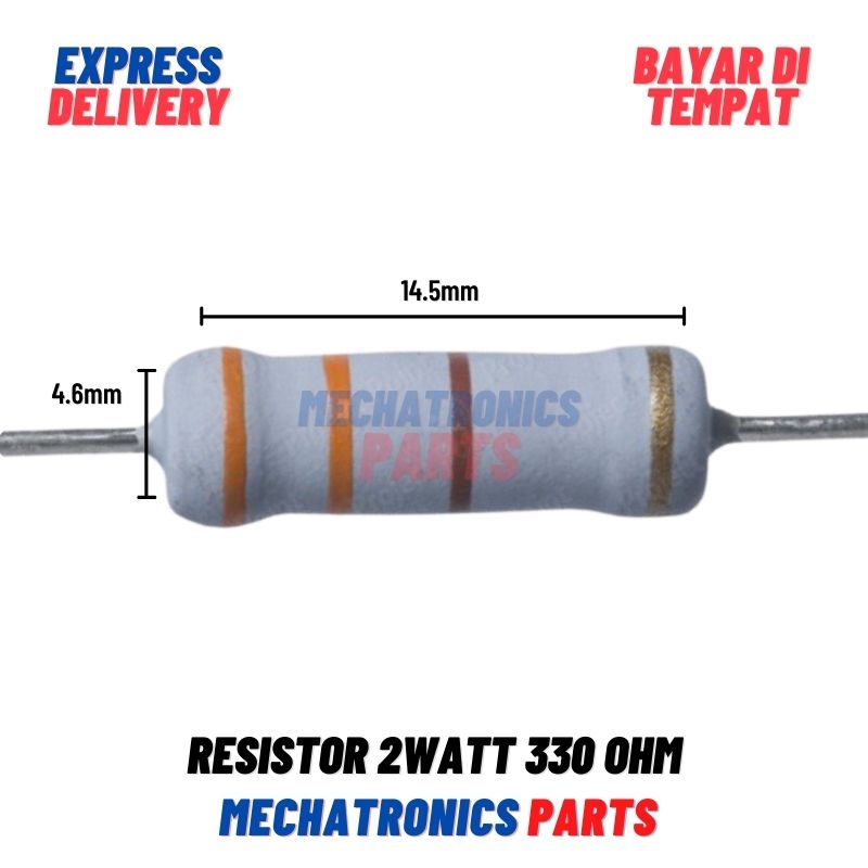 [PAS-9098] RESISTOR 2WATT 330OHM