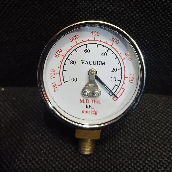 paling diminati] Vacum Pressure Gauge 100kpa / 760mmhg 2"inch Connection: 1/8" NPT
