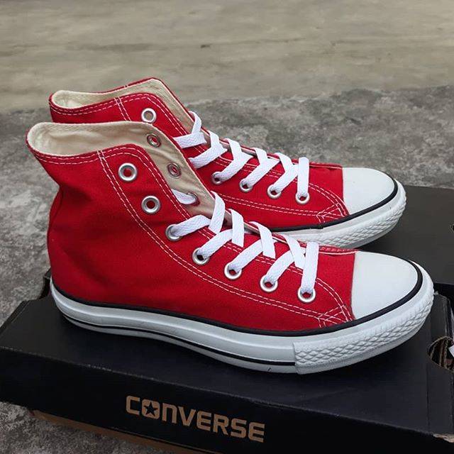 converse all star hi red