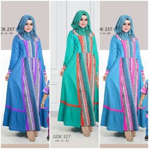 SALE Gamis dewasa  keke GDK 237 XL.XXL