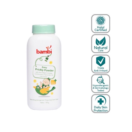 Bambi Baby Prickly Heat 100gr