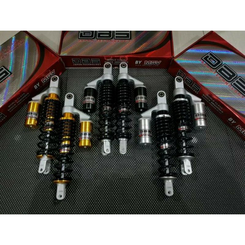 Shockbreaker Shock belakang tabung DBS MGV NEW G PLUS BLACK Yamaha NMAX 155 XMAX 250 Honda PCX 150