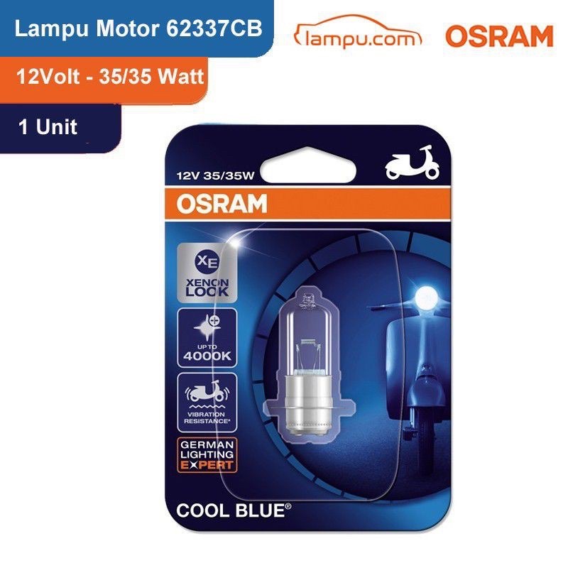 Lampu H6 Halogen Osram COOL WHITE COOL BLUE TERMURAH ! HARGA GROSIR !