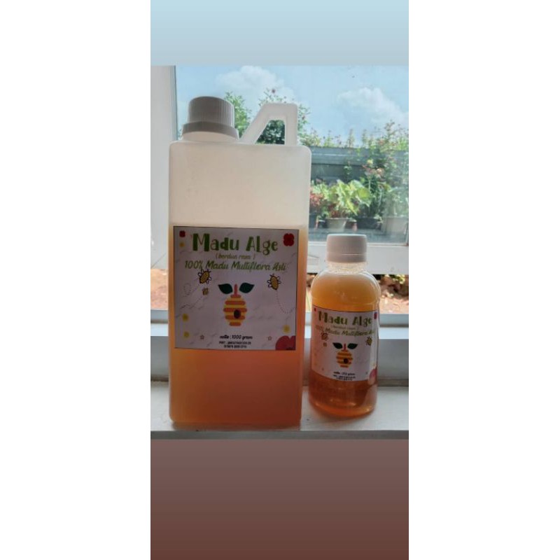 

madu alge (berdua rasa) 100% madu multiflora asli