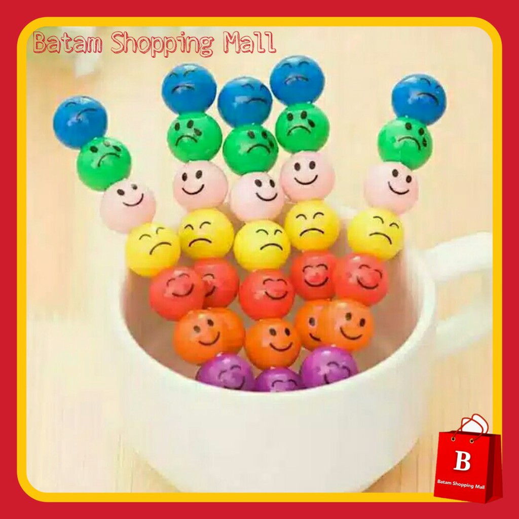 

PENSIL SUSUN PELANGI EMOJI/RAINBOW SMILEY