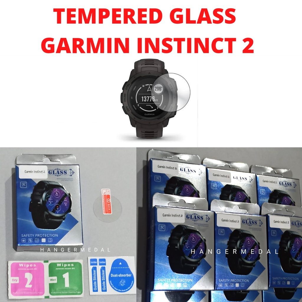 Tempered Glass Garmin Instinct 2 pelindung layar screen protector