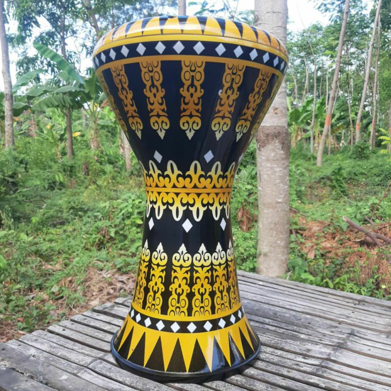Darbuka Murah 8 Inci Original Mika Power Beat Alat Musik Islami Full Set Paketan Gratis Tas Full Bus