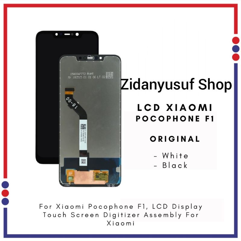 LCD TOUCHSCREEN POCOPHONE F1 FULLSET ORIGINAL