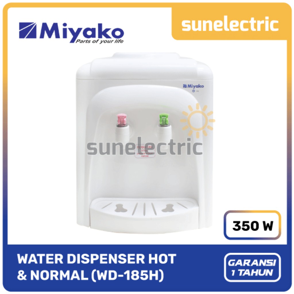 Miyako WD-185 H Water Dispenser Hot & Normal WD 185 H / WD185 H / WD185H / WD 185H / WD-185H