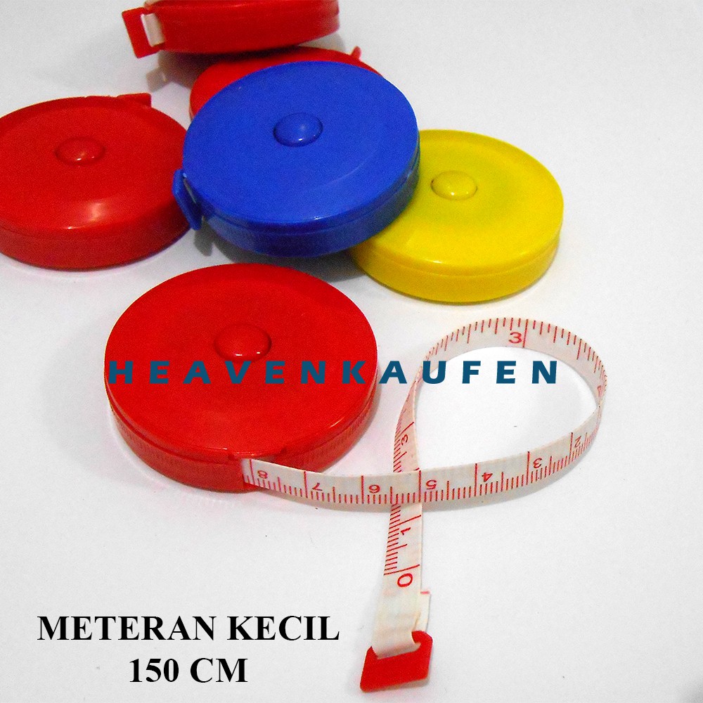 Meteran Kecil (Mini) Model Gulung Panjang 150 cm