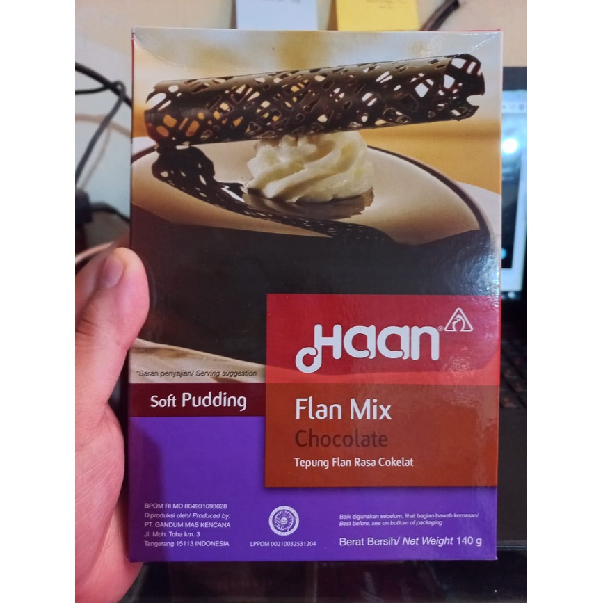 

Haan Flan Mix Chocolate Soft Pudding 140g