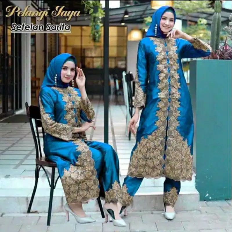 KEBAYA ORIGINAL PELANGI JAYA //GAMIS BORDIR