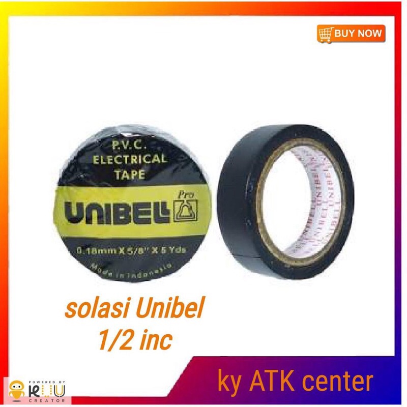 

Isolasi Listrik Hitam / Black UNIBEL