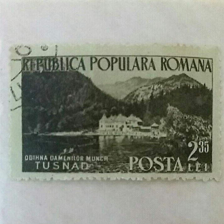 

(AD) Perangko Rumania 1954 Workers' Rest Homes - Tusnad 2,35L Used