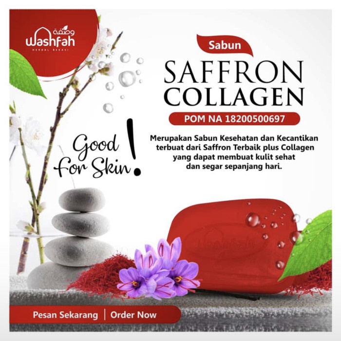 Saffron Sabun Collagen 60gr