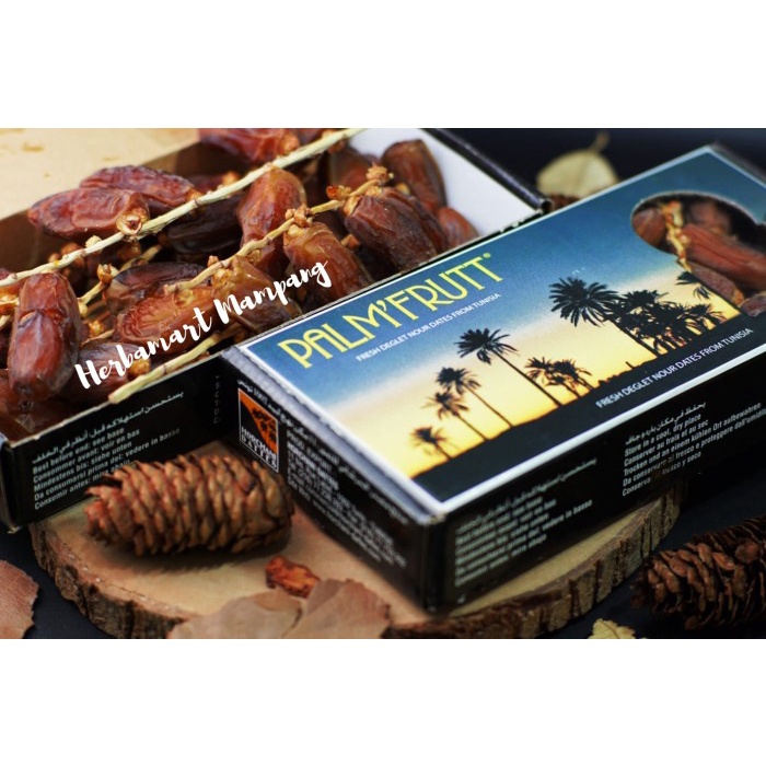 

Grosir Kurma Tunisia Tangkai PalmFrutt Palmfruit Palmfrut 500gr