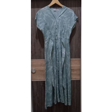 dress full kancing vintage by Malene Beauty