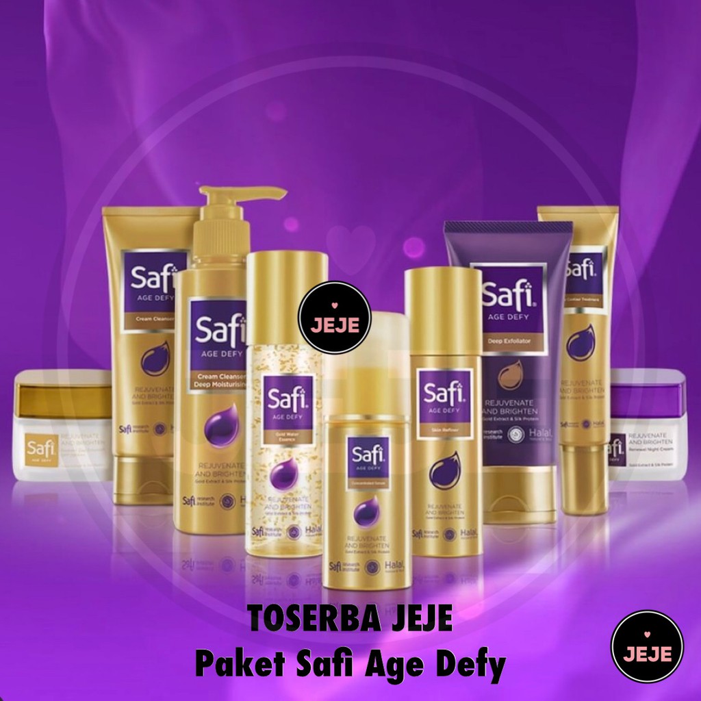 TOSERBA JEJE PAKET Safi Age Defy