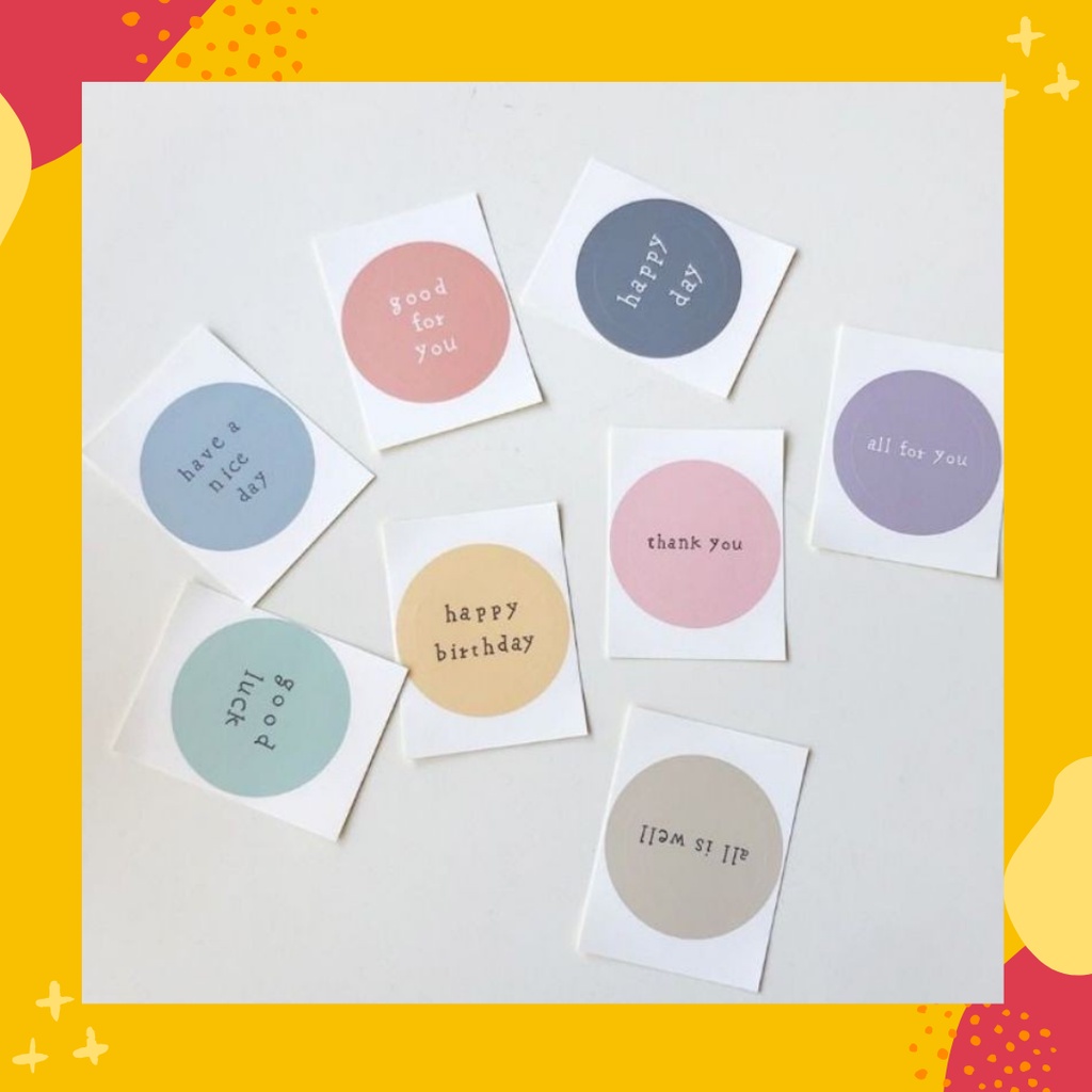 

Sticker Label | Stiker Aesthetic | Sticker Tulisan DIY Scrapbook Sticker Tumblr Per Pcs
