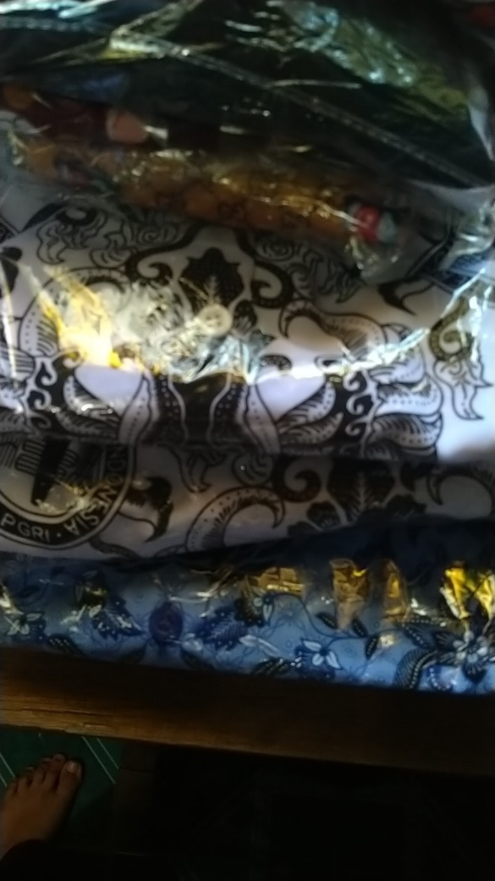 Seragam Katun Wanita Batik Korpri Pgri Kopri Dinas Pns Panjang