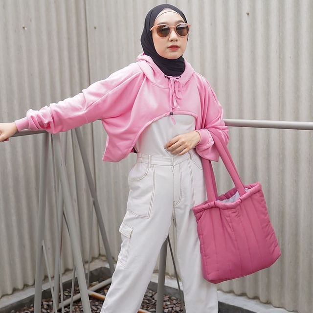 COD-Crop Top Hodie Over Size terbaru/sweater hoodie kekinian/baju atasan wanita/unisex/sweater korea