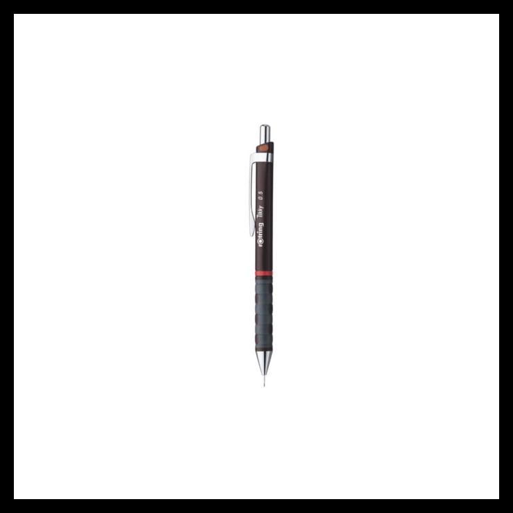 

Rotring Tikky Burgundy Mechanical Pencil 0.5Mm+Eraser Tikky 20& Lead2B