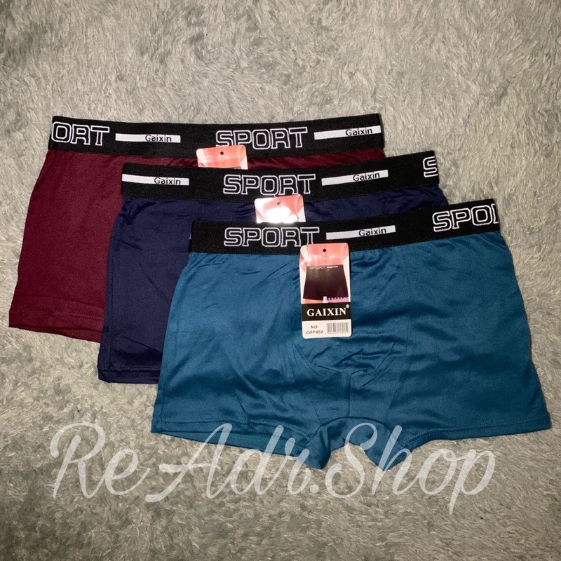 Celana dalam pria Gaixin segiempat boxer import