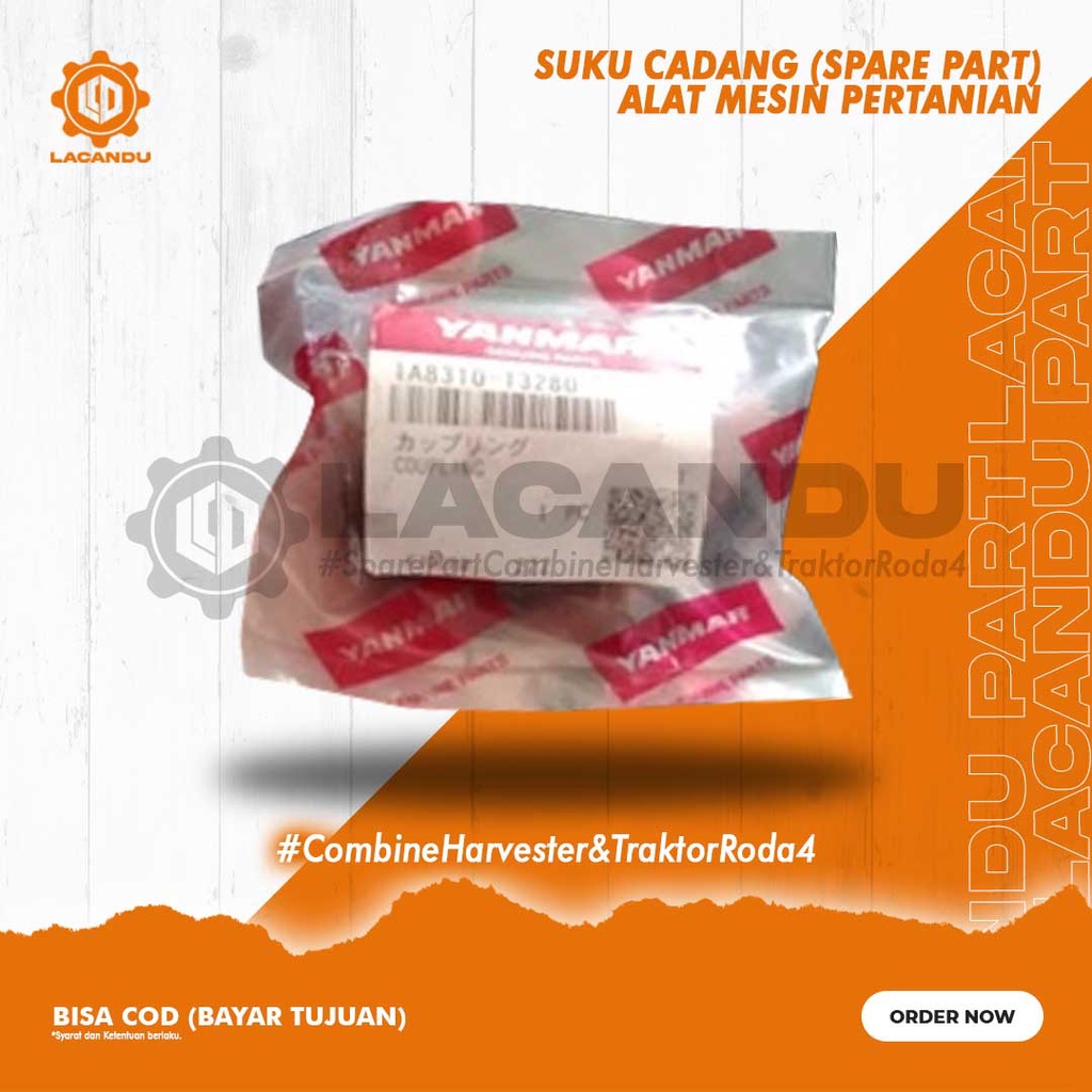 YT COUPLING 1A8310-13280 YANMAR TRAKTOR 393 for TRAKTOR RODA 4 LACANDU PART