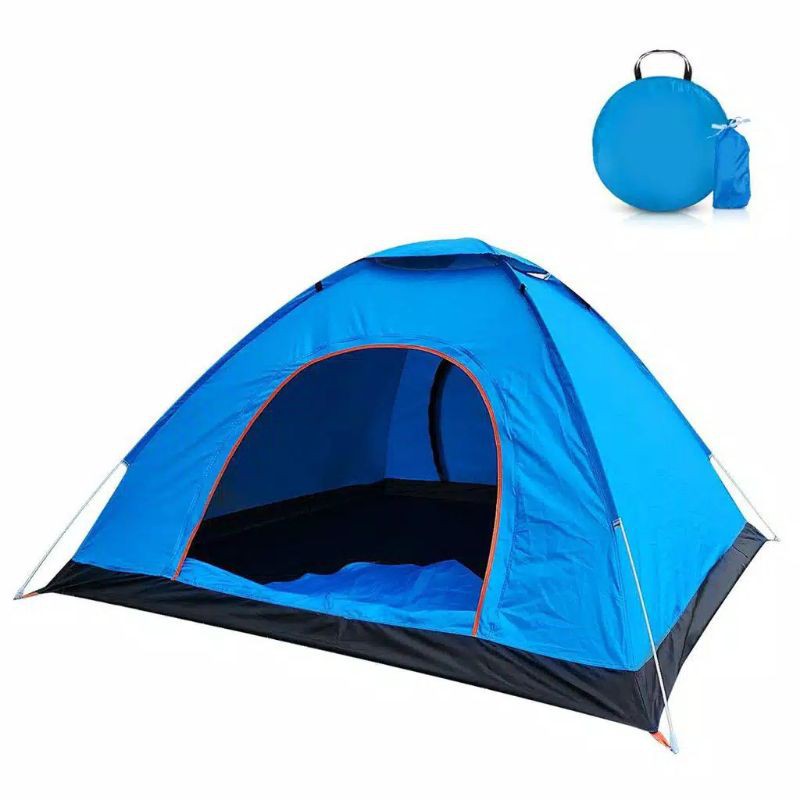 BS277 Tenda Camping 1-2 Orang Buka Otomatis Lipat Portable  Waterproof Anti Air Outdoor