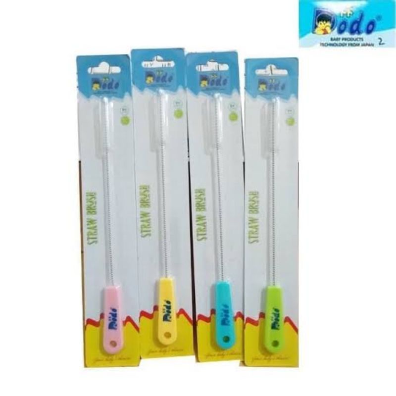 Dodo Straw Brush DCA061 - Dodo Sikat Sedotan Bayi - Sikat Sedotan Botol Minum Anak Bayi