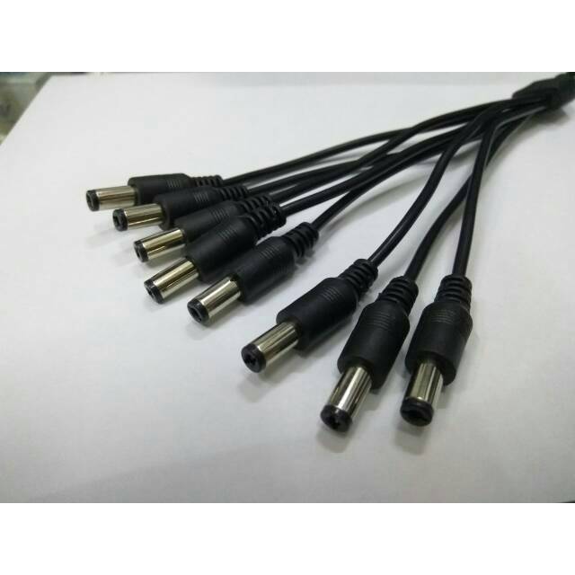 Kabel Adaptor CCTV Cumi 8 cabang