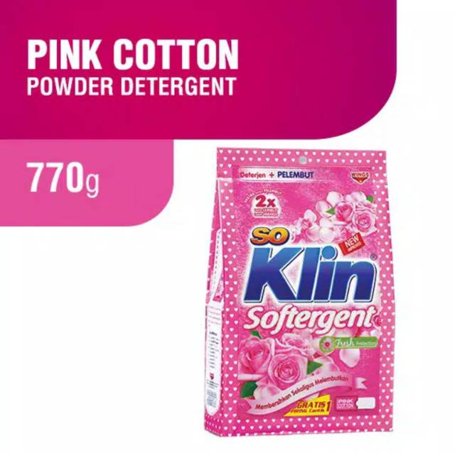 So Klin Softergent 847g / 770gr - Ready, langsung order aja