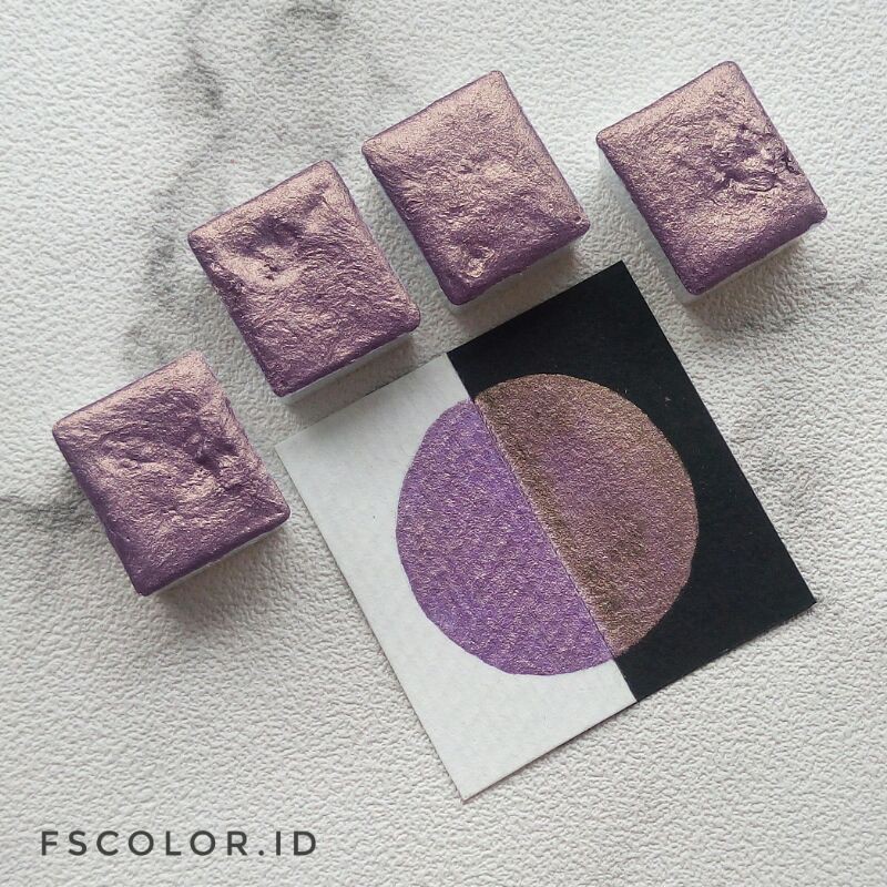 

Reine - Handmade Metallic Duochrome Watercolor by FS Color