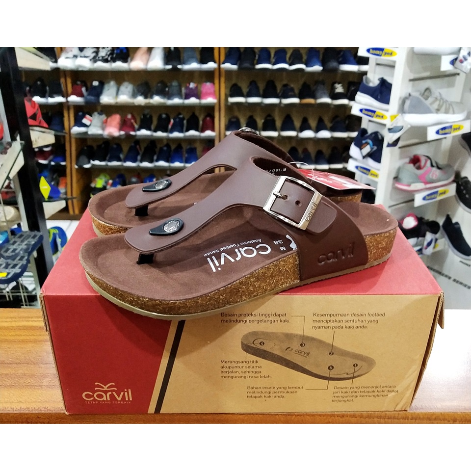 Sandal Pria Classic Carvil Benzo 01 Sandal Carvil Original Terlaris