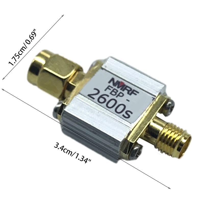 Btsg WiMAX Khusus 2600Mhz Bandpass Filter Bandwidth 1DB Passband 2555-2655MHz
