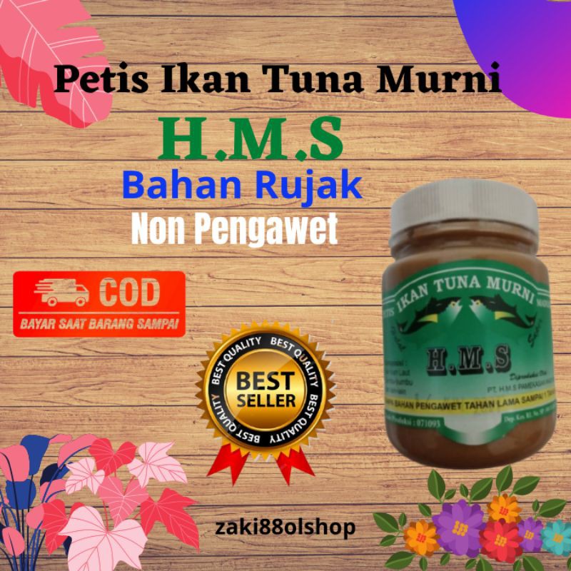 

Petis Ikan Tuna H.M.S Bahan Rujak Khas Madura