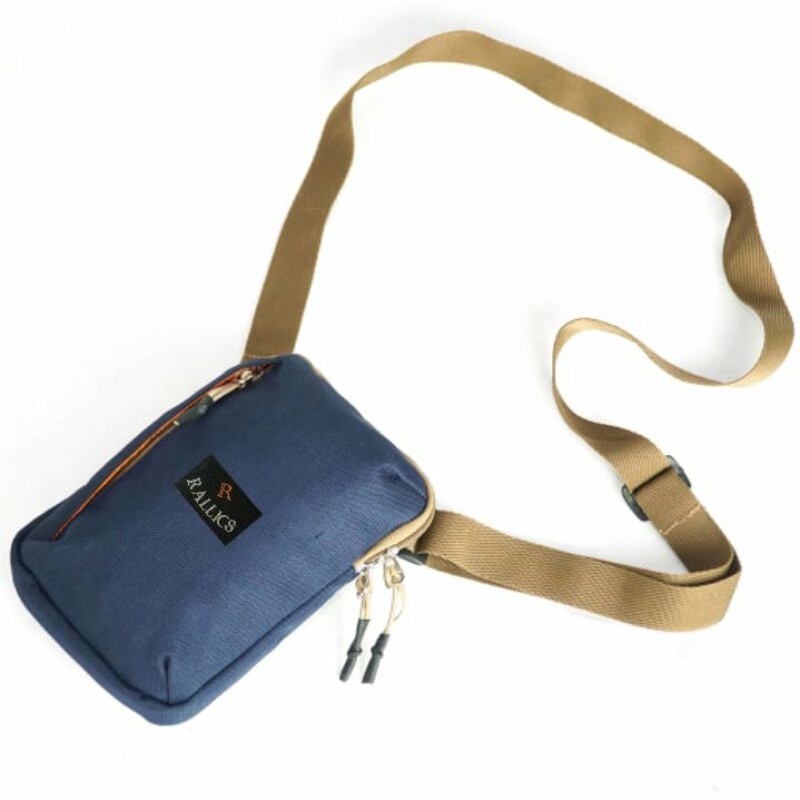 Tas selempang pria mini-tas leher gantung hanging wallet kartu hp wanita-tas hp pinggang