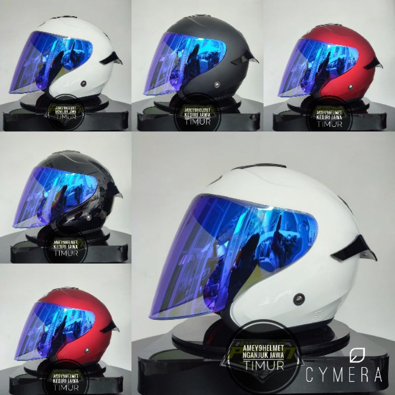 Helm Replika Kyoto Paket Ganteng Spoiler Original Sni