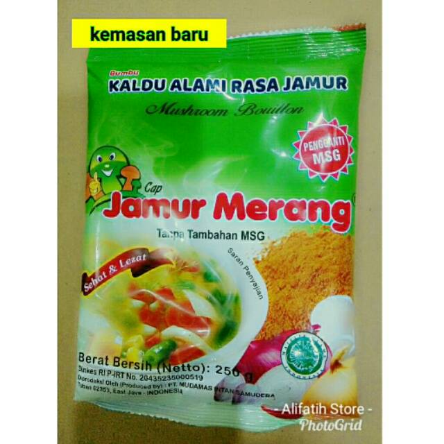 

Kaldu alami cap jamur merang 250g