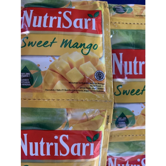 

Ge602Gt Nutrisari Sweet Mango Isi 10 Sachet. Exp Date Lama Ds5545101