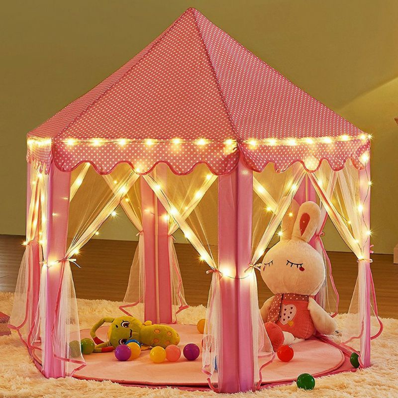 Tenda Anak GAZEBO Princess Rumah Indoor Outdoor Model Gazebo Portable